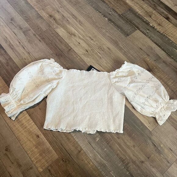 Rebdolls just like that puff sleeve top size 5x - Picture 3 of 6